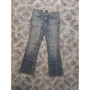 a.n.a A New Approach Boot Cut Leg Jeans Women's Size 6 Blue Denim Low Rise Y2K